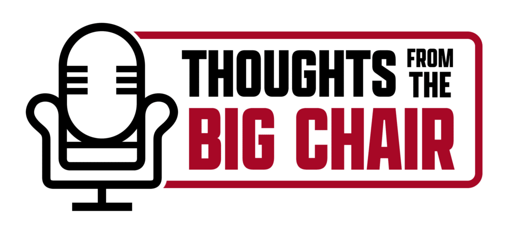 Thought From The Big Chair Podcast Logo